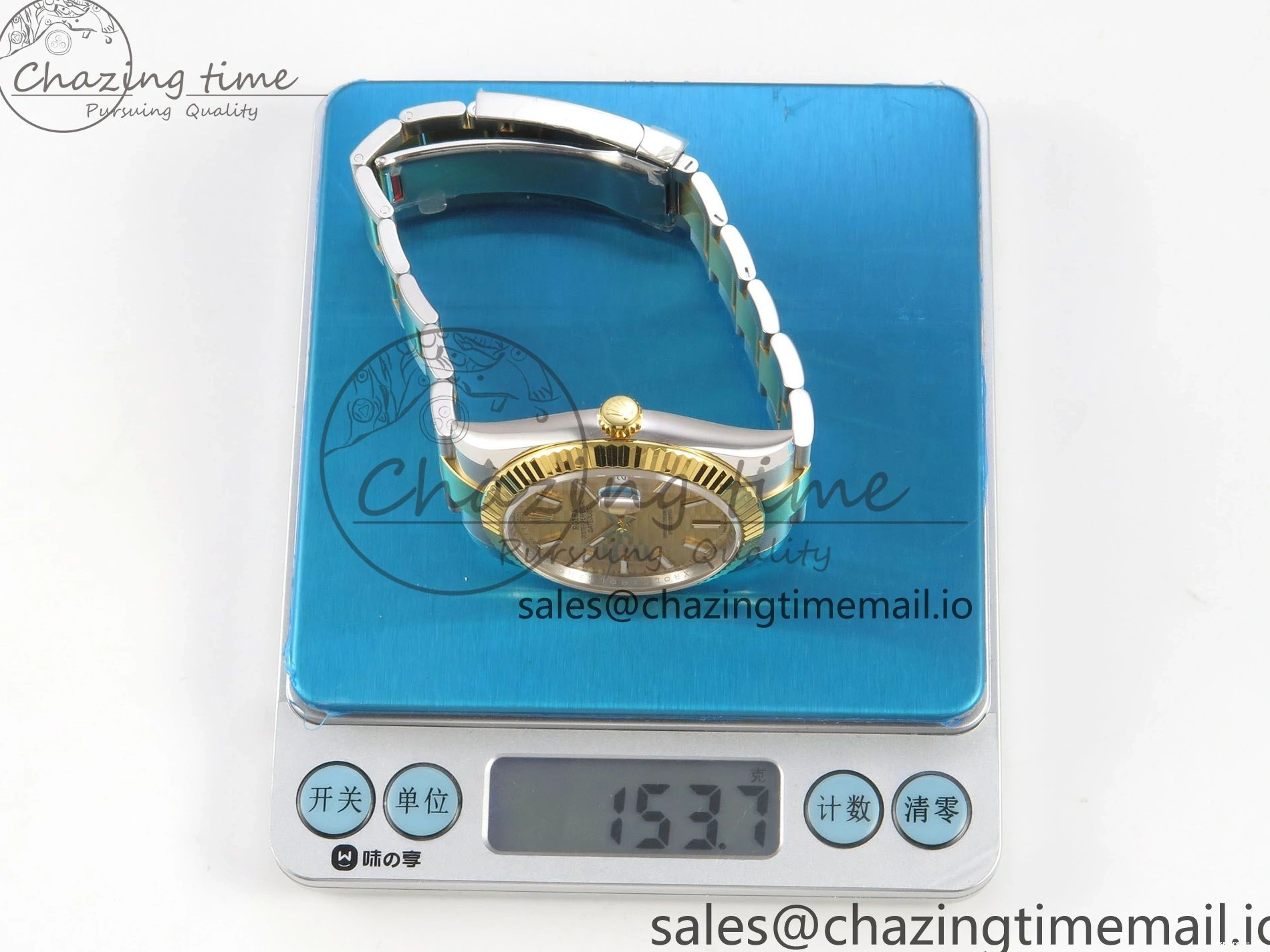 0521 DateJust 41 126333 SS YG ARF 1:1 Best Edition YG Texture Stick Dial on Oyster Bracelet SH3235 (Weighted) Efficient 209